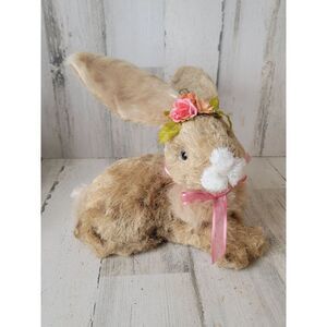 Pier One Sisal Easter Bunny bottle brush home decor spring